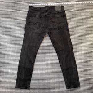 Levi’s 512 Slim Taper Jeans 33x30 Black Wash Men’s Denim Jeans Pants